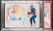 2019 Flawless Dak Prescott Pro Bowl Ink Black Box 1/1 PSA 9 Auto 10 Cowboys