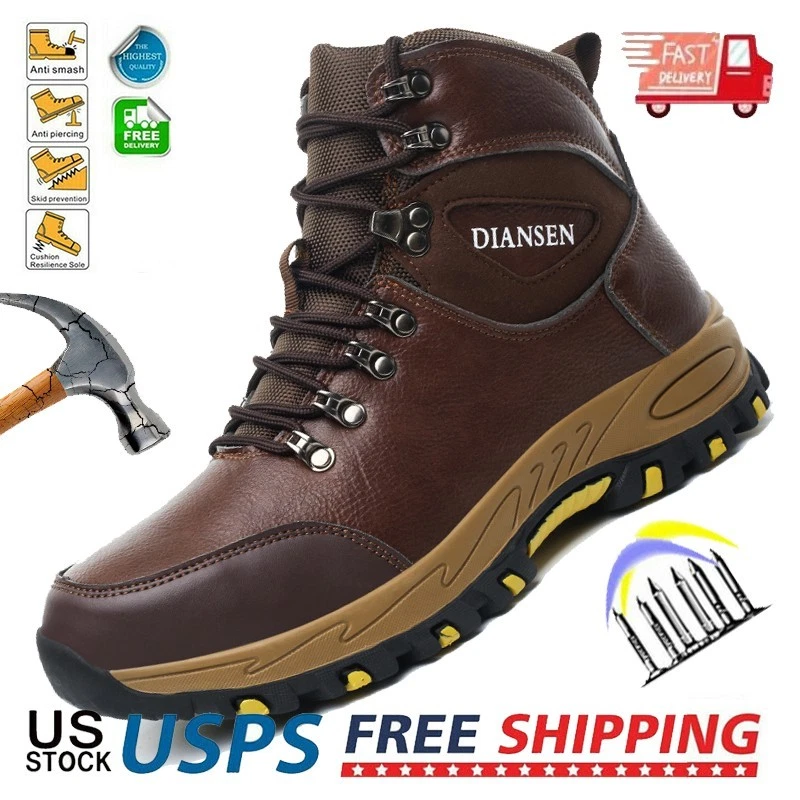 Men for Work Waterproof Safety Shoes Boots Non Slip Botas De Trabajo Para Hombre
Opens in a new wind