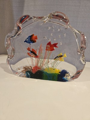 Lazzarini Murano Fish Sculpture Signed Francesco Ragazzi