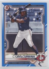 2021 Bowman Draft Blue 52/150 Misael Urbina #BD-68 ni4
