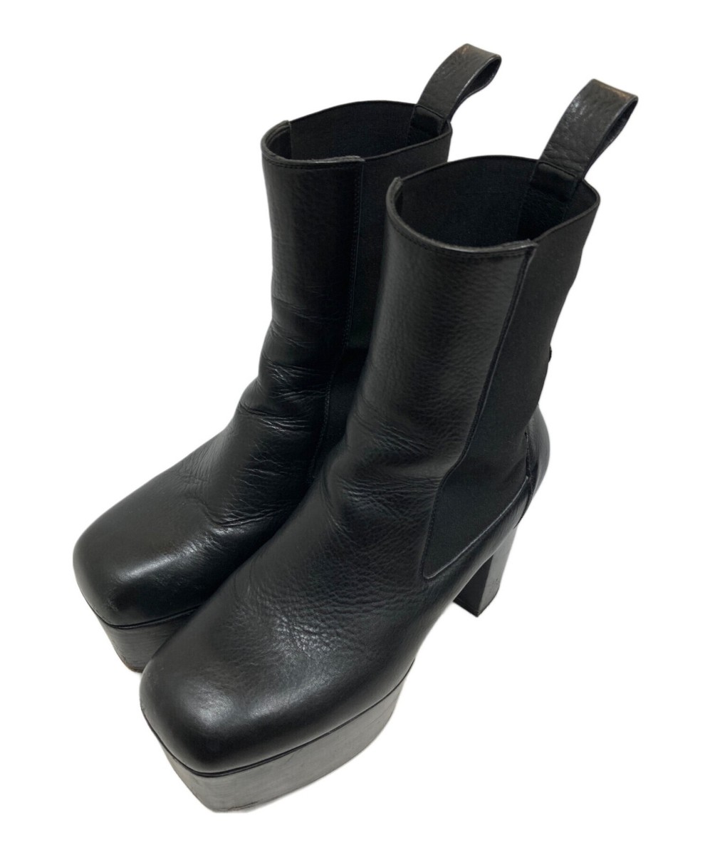 RICK OWENS KISS BOOTS Black Size: SIZE 41 | eBay
