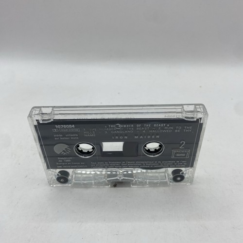 IRON MAIDEN NUMBER OF THE BEAST Cassette Tape - Picture 7 of 11
