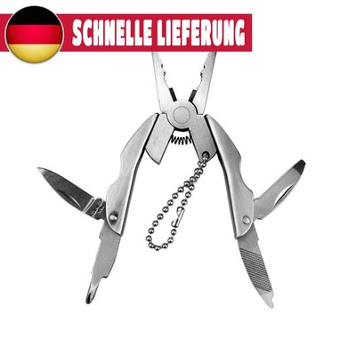 Mini-Falten im freien Multi-Funktions-Zangen Schraubendreher Keychain Pocket-Too