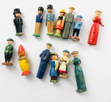 Rudawy ręcznie malowane wczesny zbiór figurek