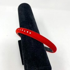 Headband Red Velour Rhinestones Holiday Hair Accessory Kids Christmas Party