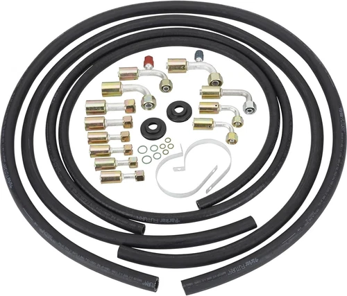 A/C Hose & Fitting Kit: Complete Set for Custom Air Conditioning Lines | Include