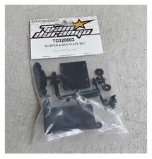 Team Durango TD320003 Set piastre di scorrimento paraurti DEX410 DESC410R v2 v3 v4 v5 