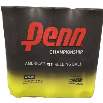 Penn Championship Extra-Duty Tennis Ball Pack (6 Cans, 18 Balls)  US 521019