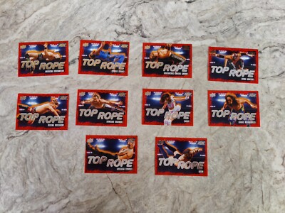 2021 Upper Deck AEW 1st Edition Top Rope Set TR1-10 Free Shipping | eBay
