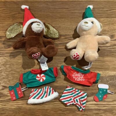 BUILD A BEAR WORKSHOP 8-TEILIGES MINI CHRISTBAUMSCHMUCK KONVOLUT NEU OHNE ETIKETT