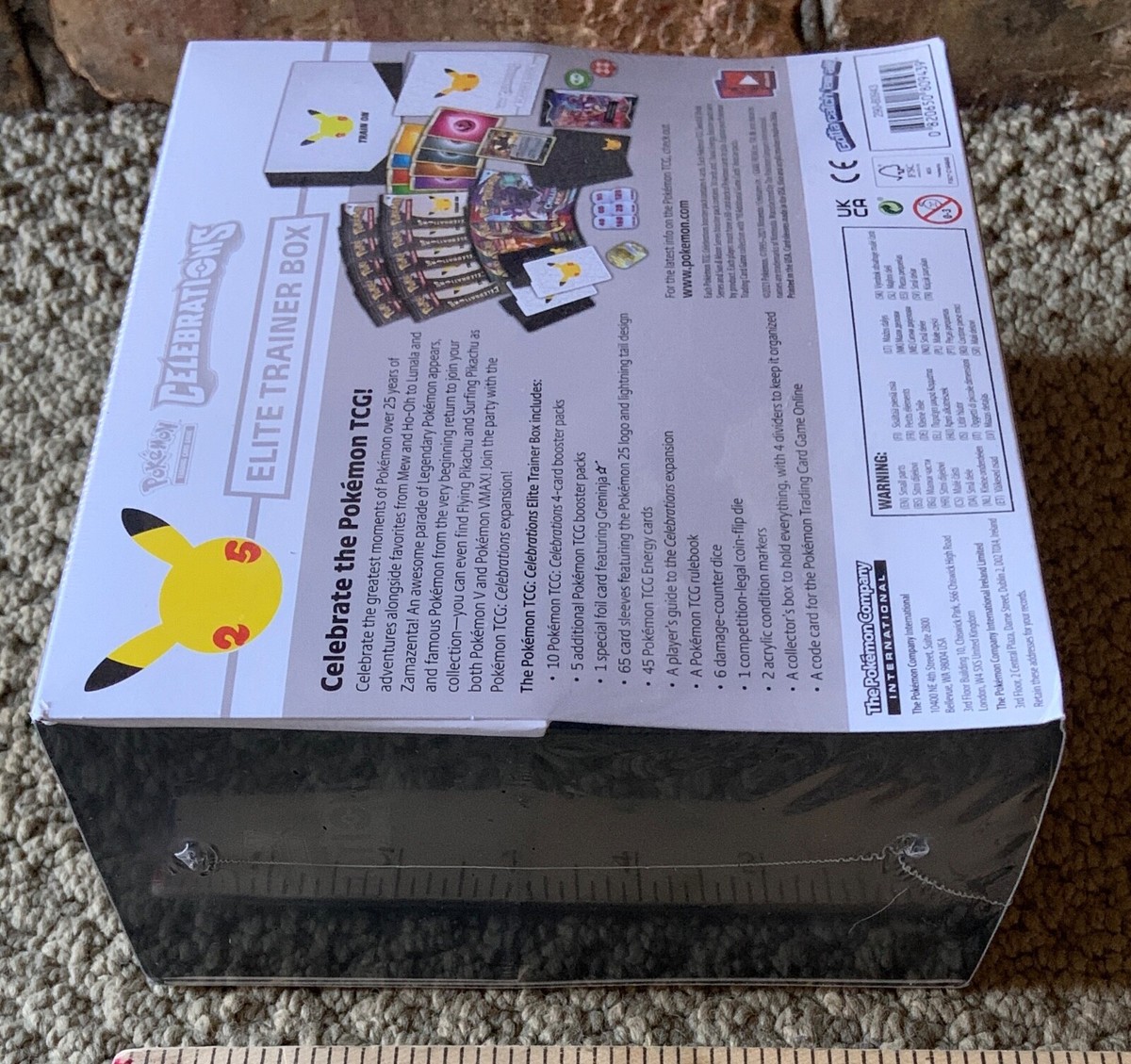 POKEMON 25th Anniversary ELITE TRAINER BOX Factory Sealed TCG