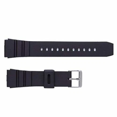 Timex Orologio da uomo Main Street, 42 mm, cinturino in silicone nero, quadrante nero, cassa nera TW5M61200