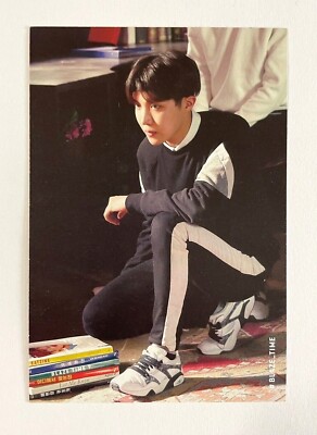 BTS PUMA BLAZE Photocard Official Double-Sided Photocard Postcard