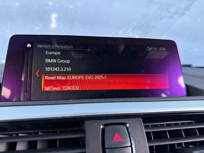 BMW NAVI UPDATE EUROPE EVO 2025-1 NBTevo ID4/5/6 mit USB & Lebenslanger FSC