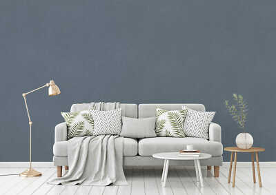 Vliestapete Uni-Design Einfarbig blau-grau AS Creation 38369-3 (5,29 /1qm)