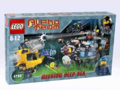 NEW LEGO Mission Deep Sea Underwater Base AT Submarine Ocean Set 4795