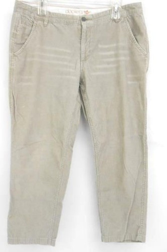 Dockers Beige Pana Pantalones De Pierna Recta para Mujer 12 M 100% algodón  | eBay