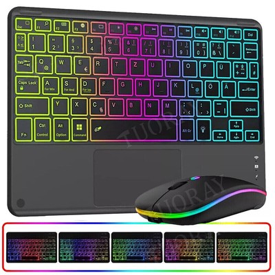 Touchpad Beleuchtet Tastatur Maus Für Huawei MatePad 11 Honor Pad X9 X8 X8a V9