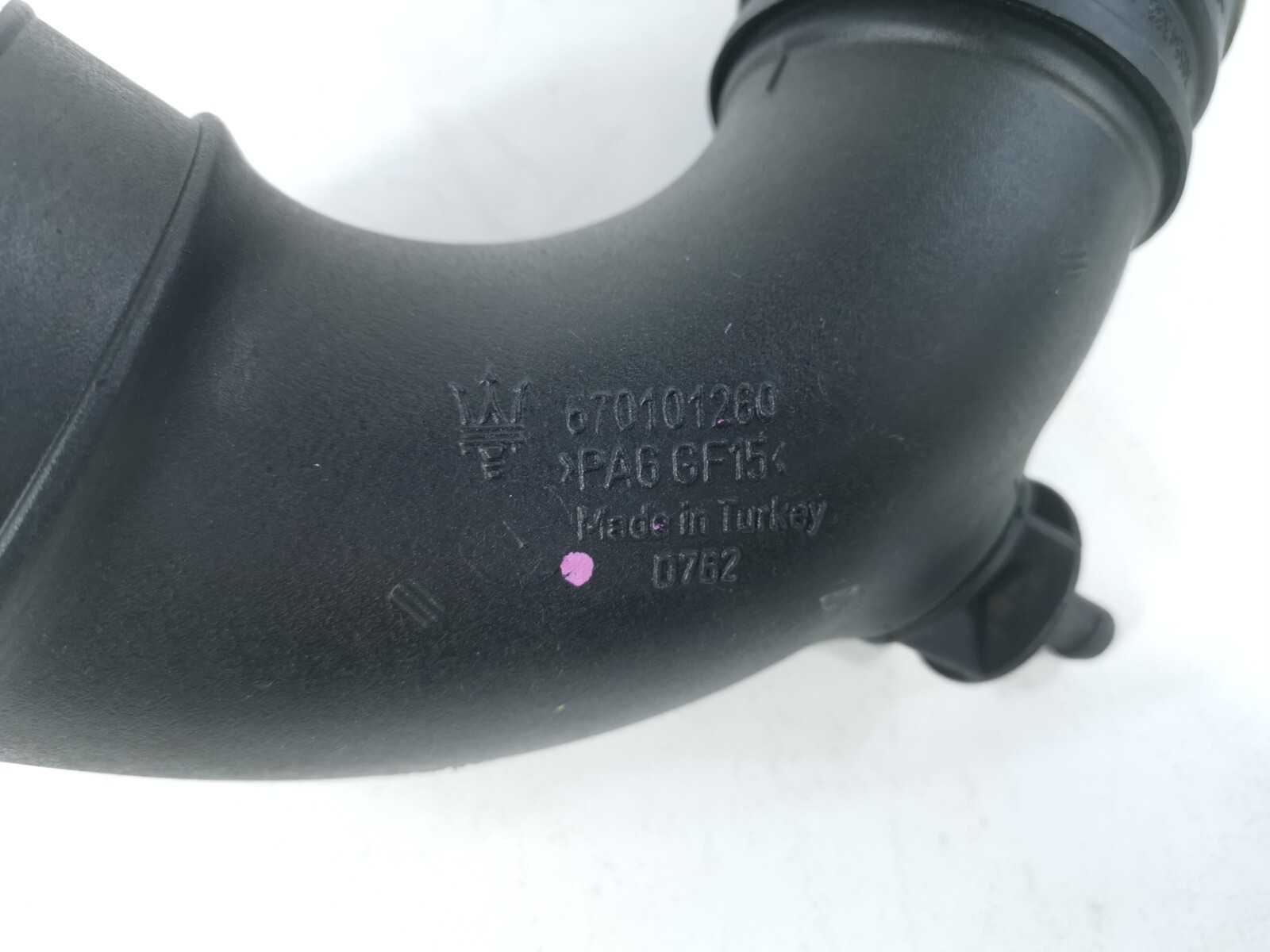 17-20 MASERATI Levante 3.0L Left Driver Side Turbo Air Intake Hose Tube Pipe