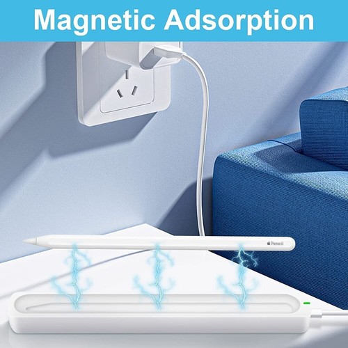 Compatible with Pencil 2nd Generation Only Magnetic Charging Case For Apple - Afbeelding 5 van 7