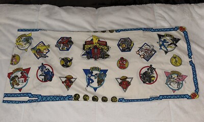 Vintage Power Rangers Pillow Case