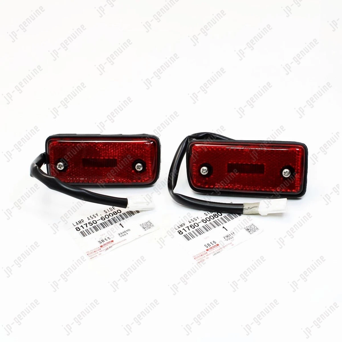 Side Marker Lights for 1992 Assemblies for Toyota Land Cruiser for