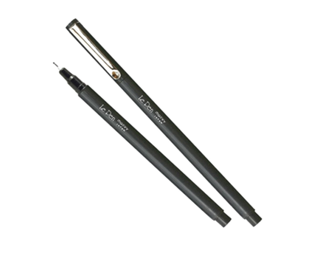 Marvy Le Pen Marker Pen - Fine Point - Black