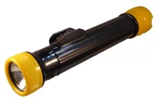 Fulton Safety Approved Waterproof Fire Retardant 3 D-Cell Flashlight N33-2