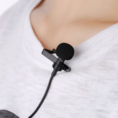 Lavalier Ansteckmikrofon Mini Ansteck Kondensator Mikrofon USB Typ C iOS 3,5mm AUX