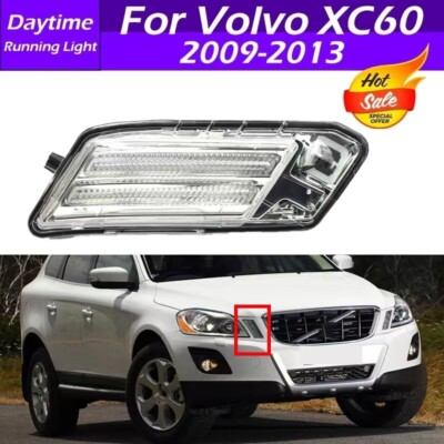 For Volvo XC60 2010-2013 right front bumper LED daytime running light ...