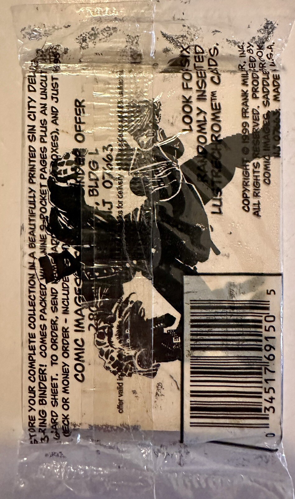 Frank Miller's Sin City Comic Images LUSTRECHROME 10 Sealed Packs 60 Total Cards - Picture 12 of 17