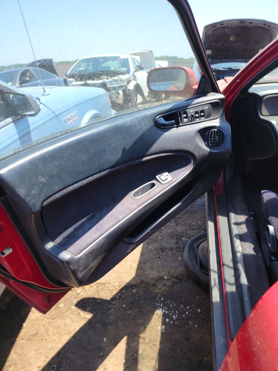 1992-1996 Honda Prelude Coupe Driver Door Panel With Switch 92-96
