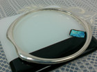 Georg Jensen Denmark Sterling Silver Nanna Ditzel 155 Modernist Bangle Bracelet