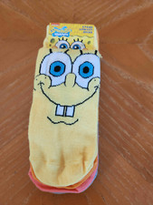 SpongeBob 5 pair low cut socks women's size L