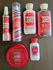 Bath & Body Works Winter Candy Apple Assortment Shower Gel, Lotion, Mist, Butter