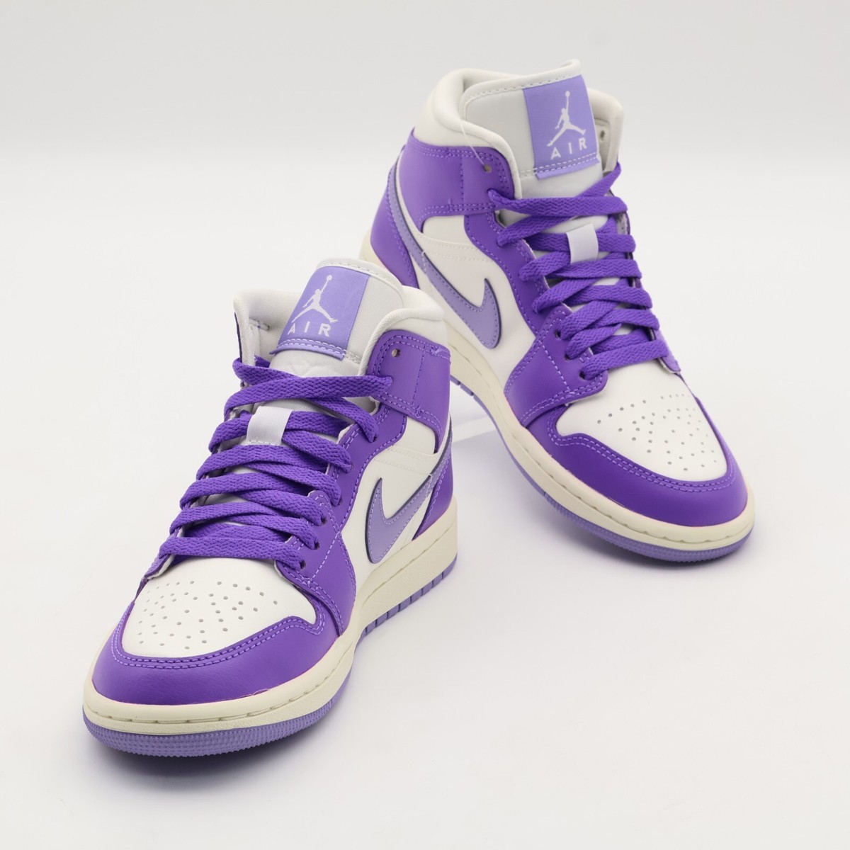 シューズ(女性用) NikeAirJordan1 LowGS\"Brown and Purple\" Nike Women's Air Jordan 1 Low SE (Mismatched Multicolor