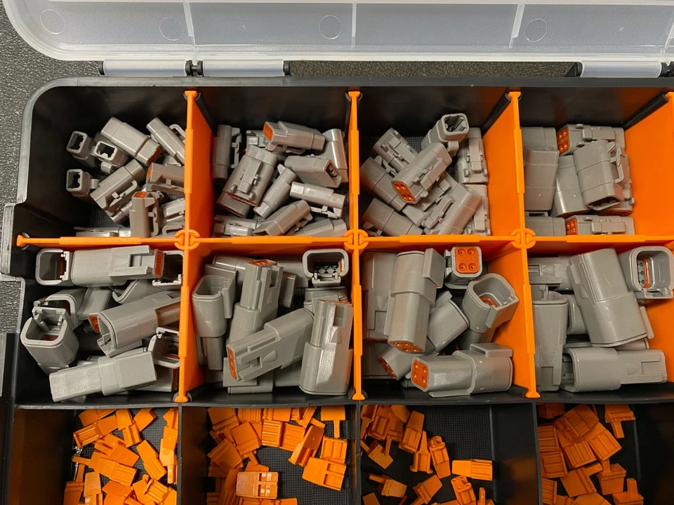 🔥642 PC DTM DEUTSCH CONNECTOR KIT STAMPED CONTACTS for 20-24 AWG WIRE🔥 - Image 2 of 4