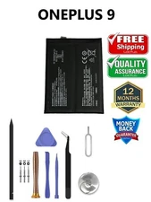 ONEPLUS 9 4500mAh Capacity BLP829 Battery Replacement w/ Toolkit
