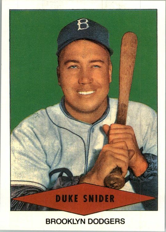 Card Reprints Dodgers