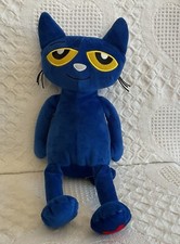 Pete The Cat Plush 14" Kohls Cares Blue Stuffed Animal Childrens Book Character