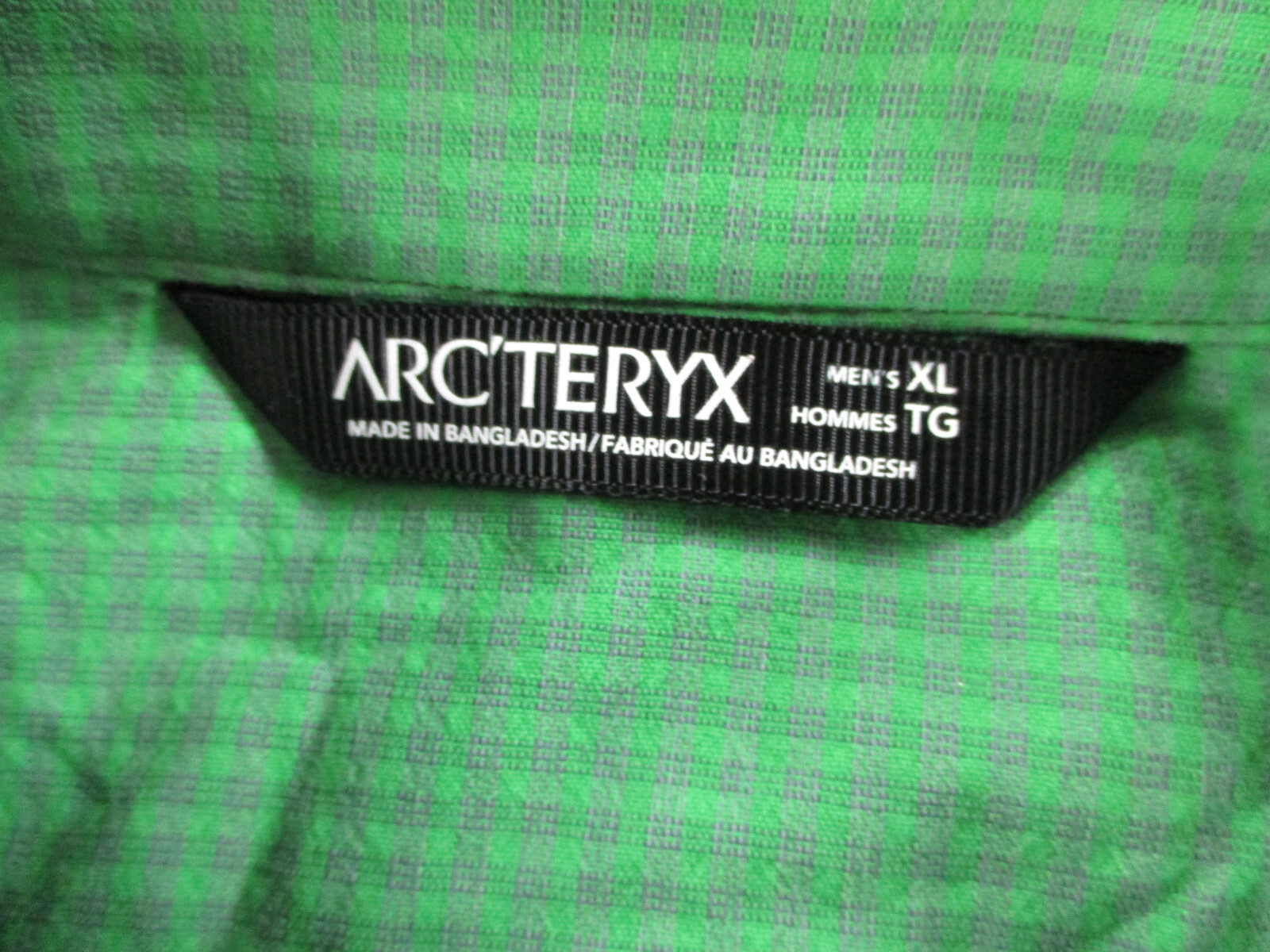 ARC'TERYX Arcteryx Camicia Uomo Extra Large Verde Revvy Performance Tech Outdoor Escursionismo
