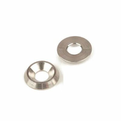 Black Washers Solid - Stainless Steel Cup Washers In M3 M4 M5 M6 - Foto 4