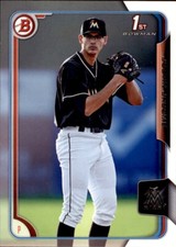2015 Bowman Draft - Justin Jacome #162 (RC)