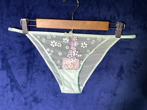 Savage X Fenty Puff Daisy String Bikini in Mint Green Women's Size XL NWT - Picture 6 of 7