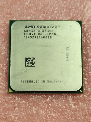 AMD Sempron 3800+ 2.2 GHz Processor SDA3800IAA3CN SOCKET AM2 DESKTOP CPU