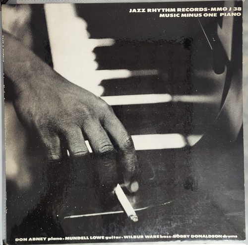 Jazz Rhythm Records, Music Minus One Piano, Vinyl LP, VG+