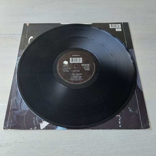 Aerosmith Love in an Elevator 12in Vinyl Single 1989 Geffen Records GEF 63 (TX) - Picture 9 of 10