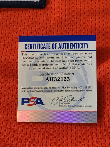 Royce Freeman Autographed/Signed Jersey PSA/DNA COA Denver Broncos - Picture 4 of 8