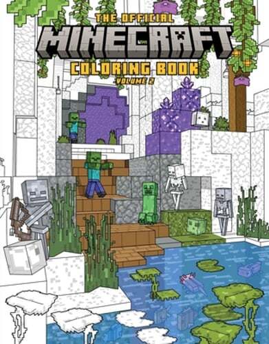 The Official Minecraft Coloring Book, Volume 2 by Insight Editions: New - 第 1/1 張圖片