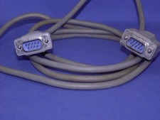 6' Serial Cable Male/Male 9 Pin